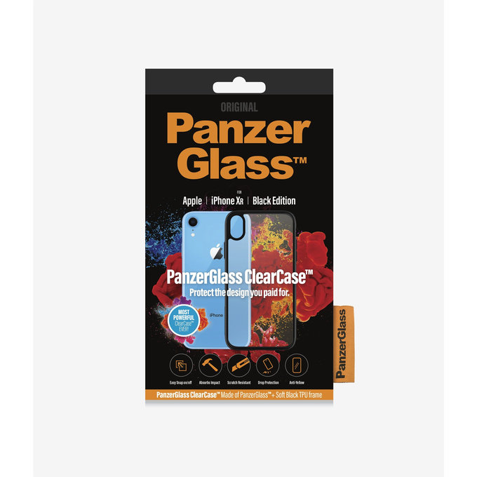PanzerGlass - Pouzdro ClearCase pro iPhone XR, black