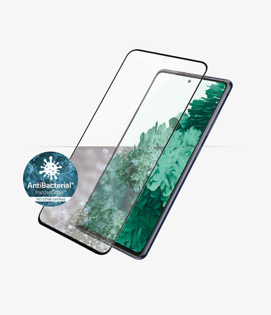 PanzerGlass - Tvrzené sklo Case Friendly AB pro Samsung Galaxy S21, Fingerprint komp., Černá