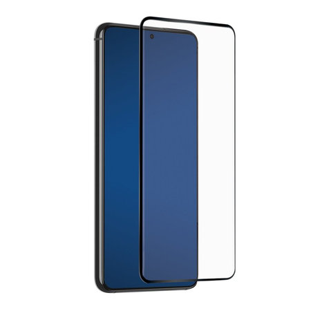 SBS - Tvrzené sklo Full Cover pro Samsung Galaxy S21, černá