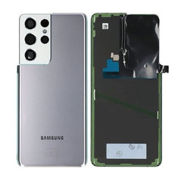 Samsung Galaxy S21 Ultra G998B - Bateriový Kryt (Phantom Silver) - GH82-24499B Genuine Service Pack