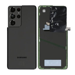 Samsung Galaxy S21 Ultra G998B - Bateriový Kryt (Phantom Black) - GH82-24499A Genuine Service Pack