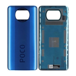 Xiaomi Poco X3 NFC - Bateriový Kryt (Cobalt Blue) - 55050000H46D Genuine Service Pack