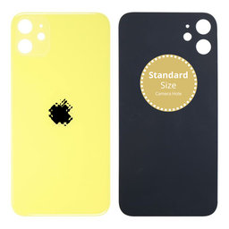 Apple iPhone 11 - Sklo Zadního Housingu (Yellow)