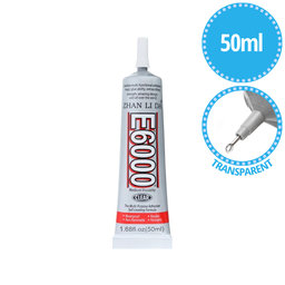 Adhesive Lepidlo E6000 - 50ml (Bezbarvé)
