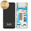 Asus Zenfone 7 ZS670KS, 7 Pro ZS671KS - LCD Displej + Dotykové Sklo + Rám (Pastel White) - 90AI0022-R20010 Genuine Service Pack