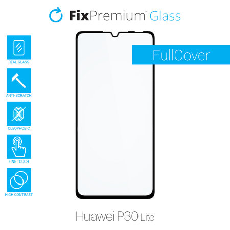 FixPremium FullCover Glass - Tvrzené sklo pro Huawei P30 Lite