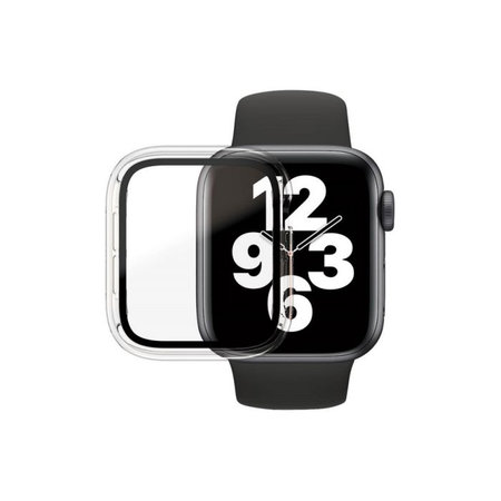 PanzerGlass - Tvrzené Sklo Full Body AB pro Apple Watch 4, 5, 6, SE (1st gen) a SE (2nd gen) 40mm, transparentná