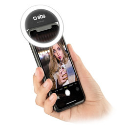 SBS - Selfie kulaté světlo pro chytrý telefon