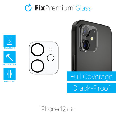 FixPremium Glass - Tvrdené sklo zadní kamery pre iPhone 12 mini