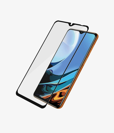 PanzerGlass - Tvrzené Sklo Case Friendly pro Xiaomi Redmi 9T, Poco M3, černá