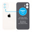 Apple iPhone 12 - Sklo Zadního Housingu se Zvětšeným Otvorem na Kameru (White)