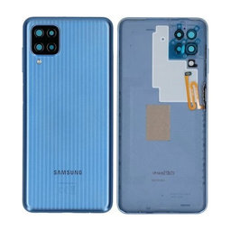 Samsung Galaxy M12 M127F - Bateriový Kryt (Blue) - GH82-25046C Genuine Service Pack