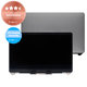 Apple MacBook Air 13" A2337 (2020) - LCD Displej + Přední Sklo + Kryt (Space Gray) Refurbished