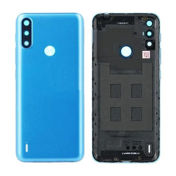 Motorola Moto E7 Power, E7i Power - Bateriový Kryt (Tahiti Blue) - 5S58C18231 Genuine Service Pack