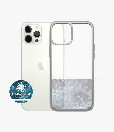 PanzerGlass - Pouzdro ClearCase AB pro iPhone 12 Pro Max, silver