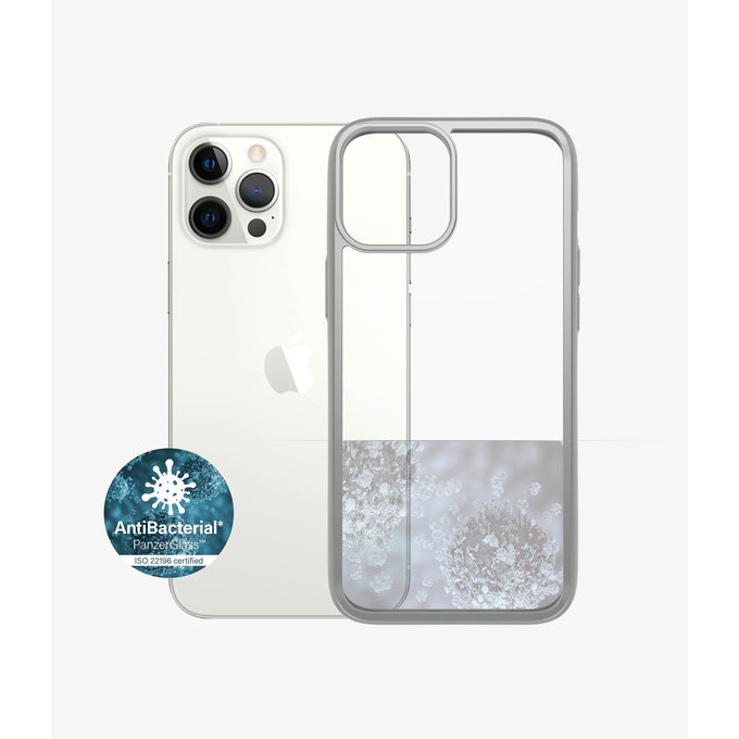 PanzerGlass - Pouzdro ClearCase AB pro iPhone 12 Pro Max, silver