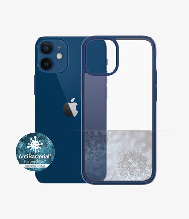 PanzerGlass - Pouzdro ClearCase AB pro iPhone 12 mini, blue