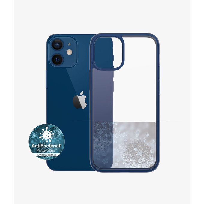 PanzerGlass - Pouzdro ClearCase AB pro iPhone 12 mini, blue