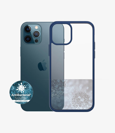 PanzerGlass - Pouzdro ClearCase AB pro iPhone 12 a 12 Pro, blue