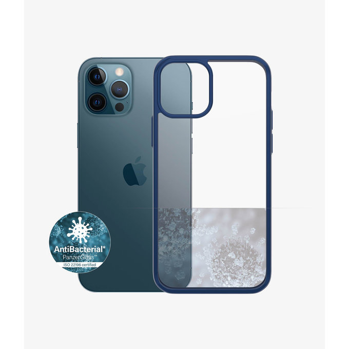PanzerGlass - Pouzdro ClearCase AB pro iPhone 12 a 12 Pro, blue