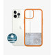 PanzerGlass - Pouzdro ClearCase AB pro iPhone 12 Pro Max, orange