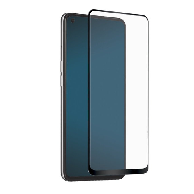 SBS - Tvrzené sklo Full Cover pro OPPO Reno 5Z 5G, černá