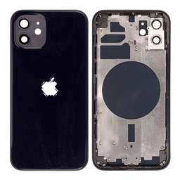 Apple iPhone 12 - Zadní Housing (Black)