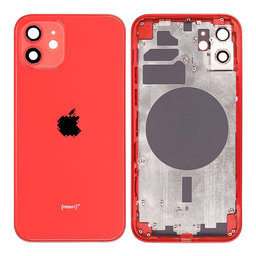 Apple iPhone 12 - Zadní Housing (Red)