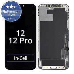 Apple iPhone 12, 12 Pro - LCD Displej + Dotykové Sklo + Rám In-Cell FixPremium