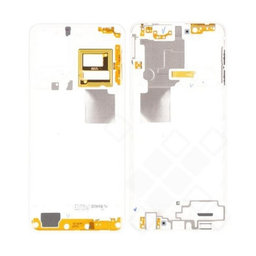 Samsung Galaxy A22 A225F - Střední Rám (White) - GH98-46652B Genuine Service Pack