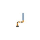 Samsung Galaxy M32 M325F - Senzor Otisku Prstu + Flex Kabel (Light Blue) - GH96-14332A Genuine Service Pack
