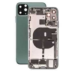 Apple iPhone 11 Pro Max - Zadní Housing s Malými Díly (Green)