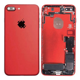 Apple iPhone 7 Plus - Zadní Housing s Malými Díly (Red)
