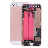 Apple iPhone SE - Zadní Housing s Malými Díly (Rose Gold)