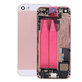 Apple iPhone SE - Zadní Housing s Malými Díly (Rose Gold)