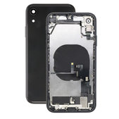 Apple iPhone XR - Zadní Housing s Malými Díly (Black)