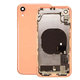 Apple iPhone XR - Zadní Housing s Malými Díly (Coral)
