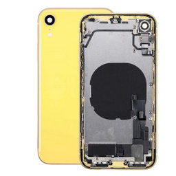 Apple iPhone XR - Zadní Housing s Malými Díly (Yellow)