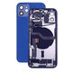 Apple iPhone 12 - Zadní Housing s Malými Díly (Blue)