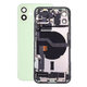 Apple iPhone 12 - Zadní Housing s Malými Díly (Green)