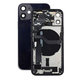 Apple iPhone 12 Mini - Zadní Housing s Malými Díly (Black)