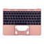 Apple MacBook 12" A1534 (Early 2015 - Mid 2017) - Horní Rám Klávesnice + Klávesnice US (Rose Gold)