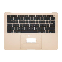 Apple MacBook Air 13" A1932 (2018 - 2019) - Horní Rám Klávesnice + Klávesnice UK (Gold)