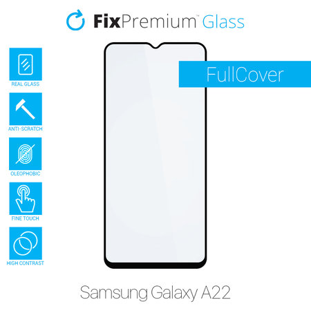 FixPremium FullCover Glass - Tvrzené sklo pro Samsung Galaxy A22