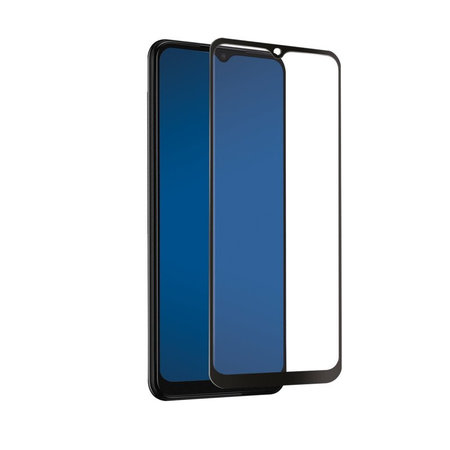 SBS - Tvrzené sklo Full Cover pro Samsung Galaxy A22, černá