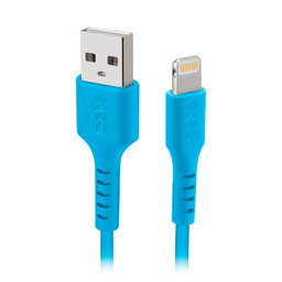 SBS - Lightning / USB Kabel (1m), modrá