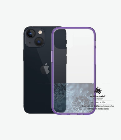 PanzerGlass - Pouzdro ClearCaseColor AB pro iPhone 13 mini, grape