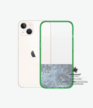 PanzerGlass - Pouzdro ClearCaseColor AB pro iPhone 13, lime