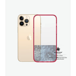 PanzerGlass - Pouzdro ClearCaseColor AB pro iPhone 13 Pro Max, strawberry