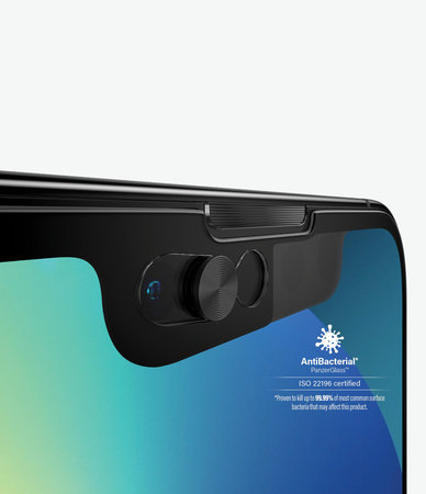 PanzerGlass - Tvrzené Sklo Case Friendly CamSlider AB pro iPhone 13, 13 Pro a 14, černá